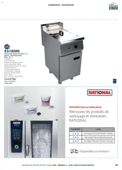 METRO - Prévisualisation de METRO - Tendances Nouveautés valide à partir de 02.10.2025 | Page: 79 | Produits: Friteuse électrique, Poids, Friteuse, Tuyau
