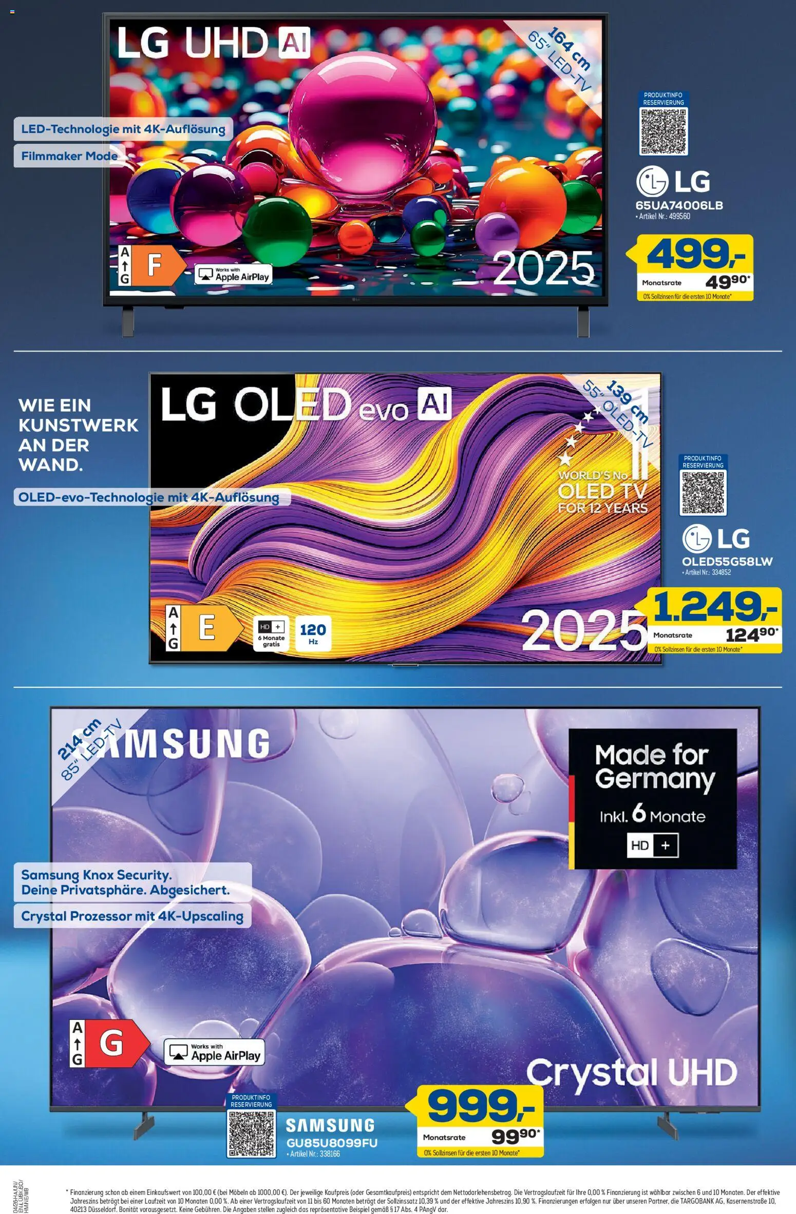 Euronics  Aktueller Prospekt Berlet – gültig ab 15.01.2026 | Seite: 2 | Produkte: LG, Samsung, Apple, TV