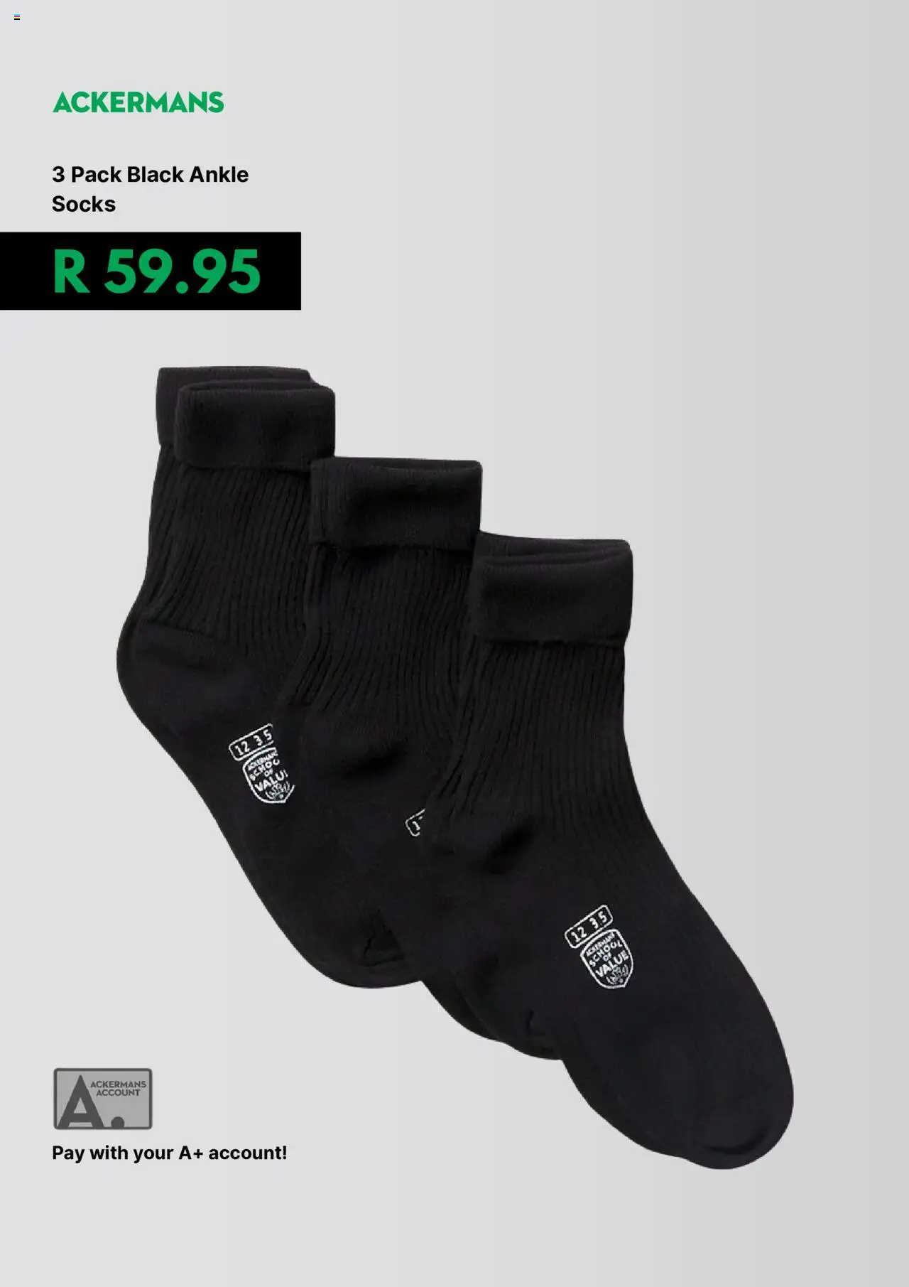 Ackermans Specials │ valid from 22.08.2025 | Page: 6 | Products: Socks