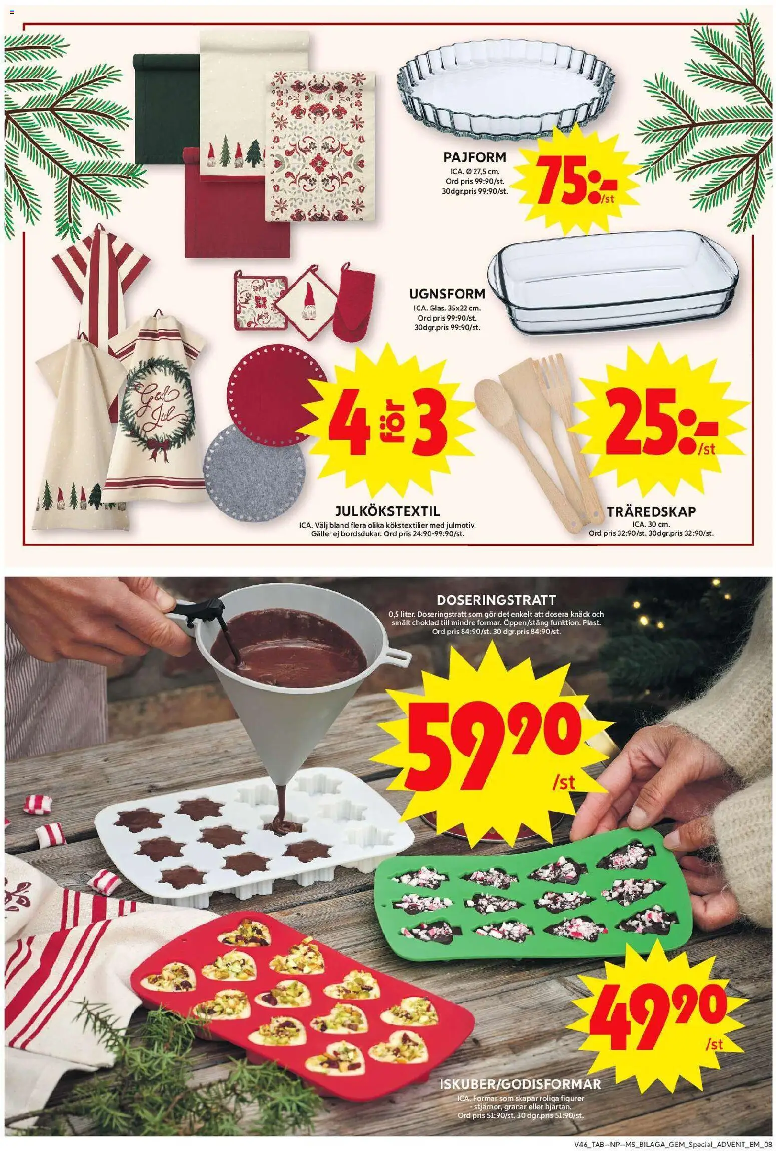 ICA Maxi reklamblad aktuell från 10.11.2025 | Sida: 20 | Produkter: Galler, Choklad