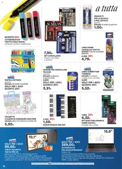 Volantino Ipercoop del 28.08.2025 | Pagina: 16 | Prodotti: Notebook, Memory card, USB, Evidenziatore