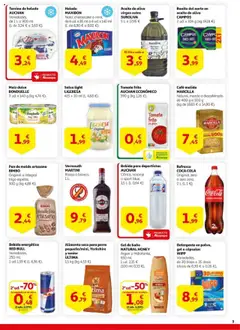 Alcampo - SM Nacional  │ válido desde el 30.07.2025 | Página: 3 | Productos: Detergente, Gel de baño, Pan, Té