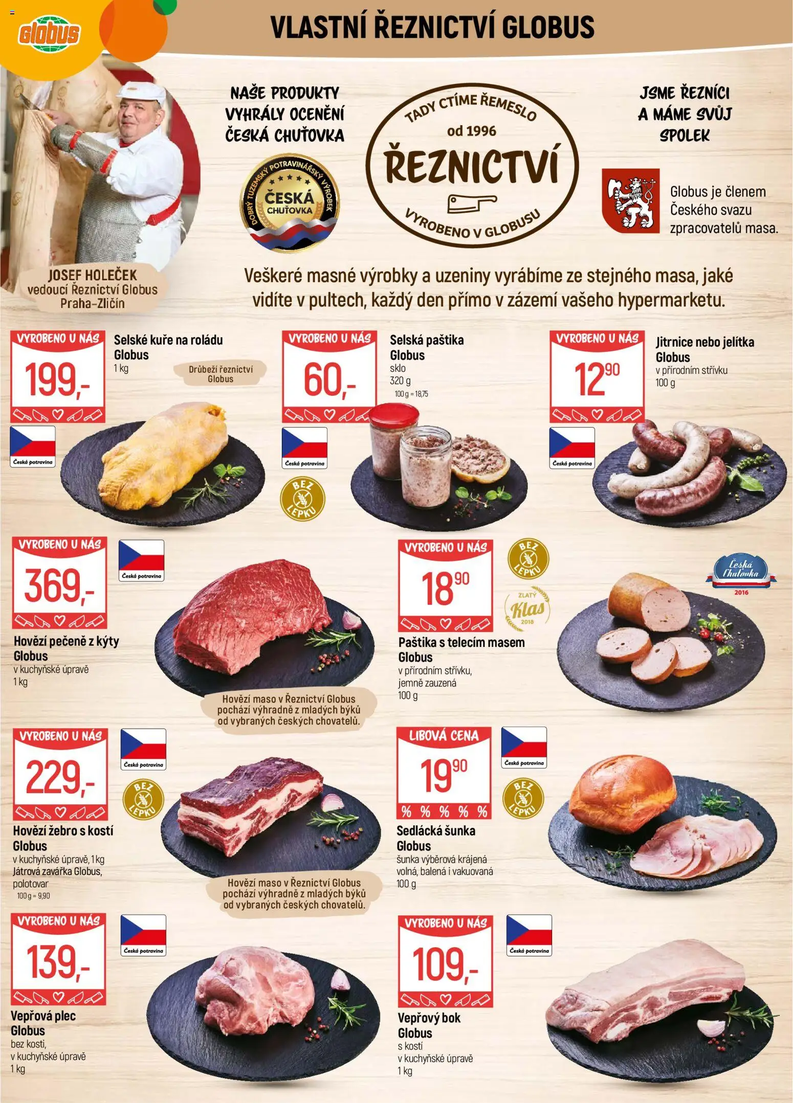 Globus leták - Praha Zličín od 21.01.2026 | Strana: 7 | Produkty: Hovězí, Globus, Hovězí maso, Uzeniny