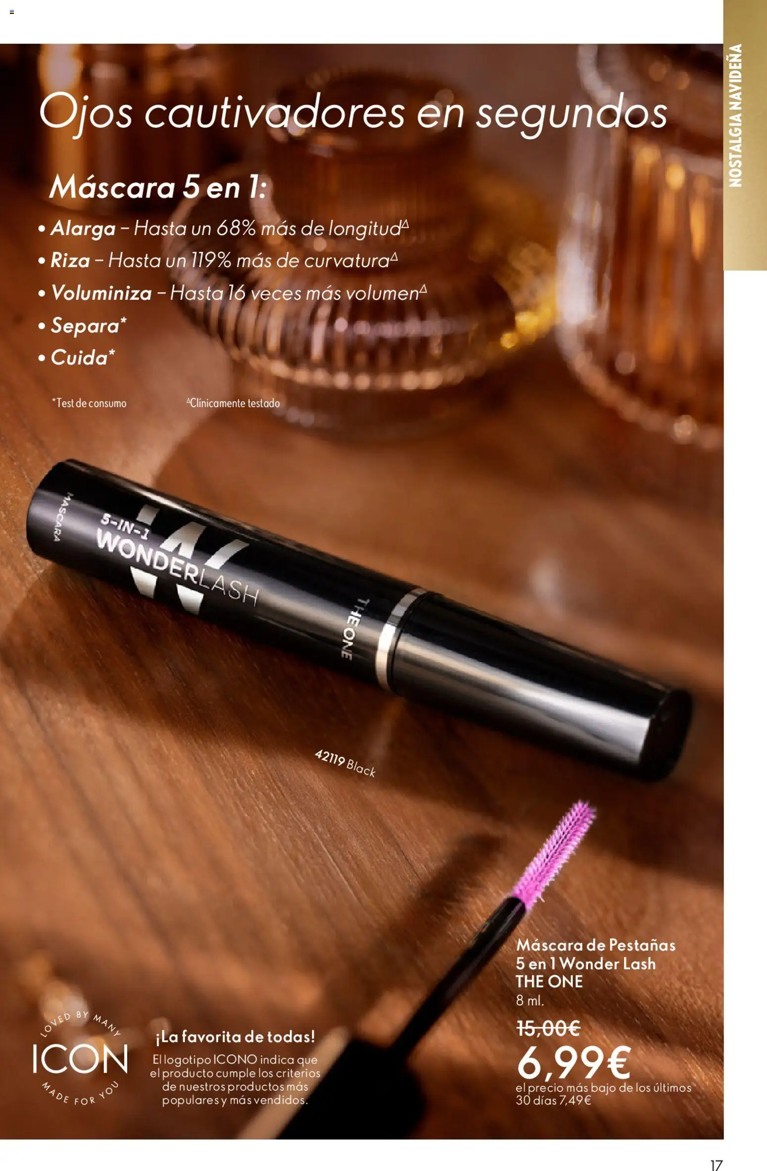 Oriflame - Catálogo Campaña 16 │ válido desde el 19.11.2025 | Página: 17 | Productos: Máscara, Máscara de pestañas