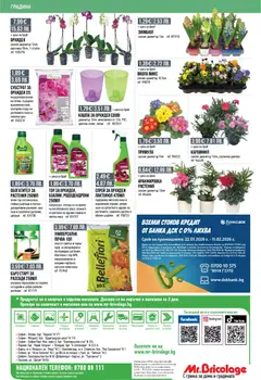Преглед на Mr.Bricolage - Брошура - Офертите са валидни от 22.01.2026 | Страница: 24 | Продукти: Кашпа, Телефон, Орхидея, Маса