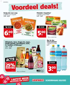 Poiesz - Folder week 10 - Voorbeeld van een folder van Poiesz, geldig van 01.03.2026 | Pagina: 28 | Producten: Tomaten, Thee, Mineraalwater