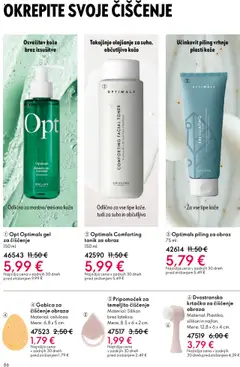 Oriflame katalog akcije – veljaven od 08.10.2025 | Stran: 86 | Izdelki: Tonik za obraz, Piling, Tonik, Silikon