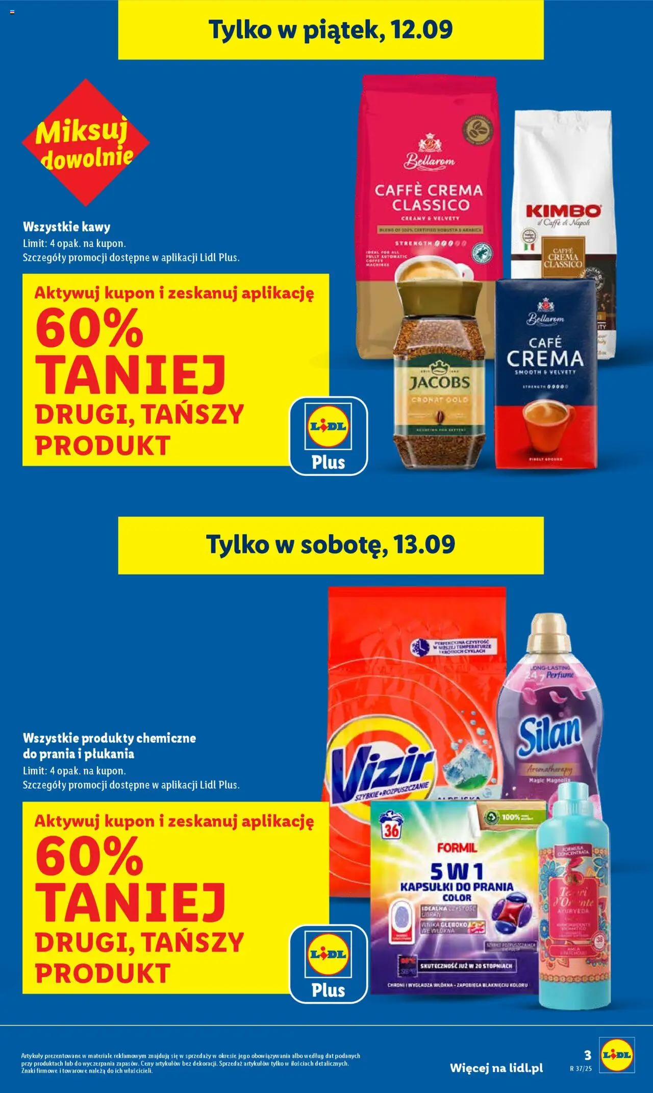 Lidl Gazetka od 11.09.2025 | Strona: 3 | Produkty: Tesori d'oriente, Kapsułki do prania, Detergent