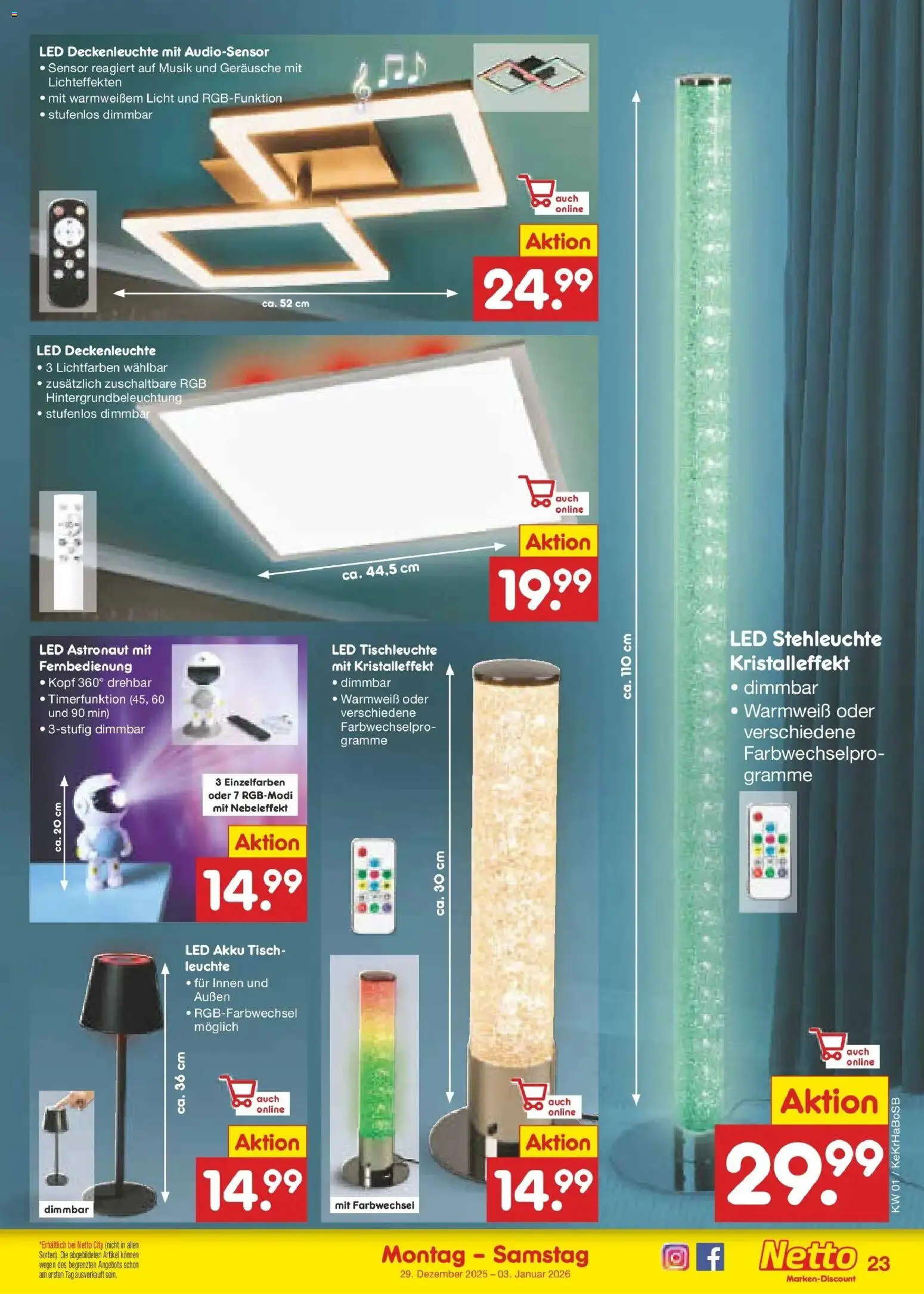 Netto Marken-Discount prospekt Wuppertal	 – gültig ab 28.12.2025 | Seite: 33 | Produkte: Tisch