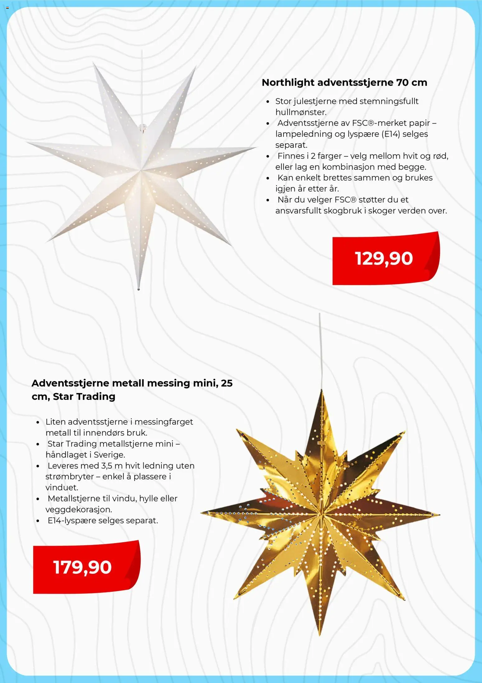 {H1} | Side: 2 | Produkter: Ledning, Hylle