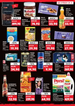 Náhled letáku PEPSI/7UP/ MIRINDA Limonáda, různé druhy Max. 24 kusů na osobu/den 0,33 l plech od 29.04.2026 | Strana: 3
