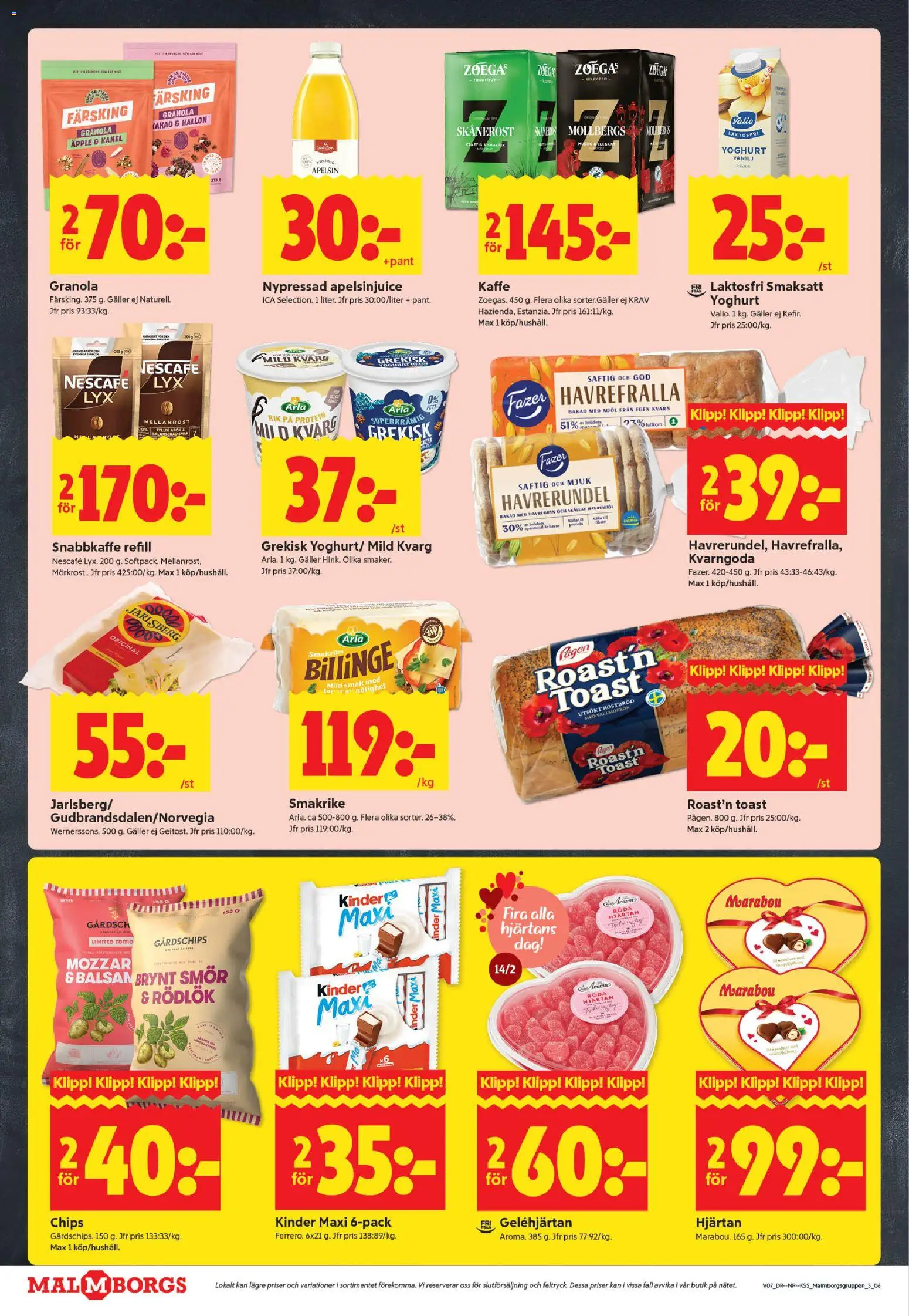 ICA Kvantum reklamblad aktuell från 09.02.2026 | Sida: 6