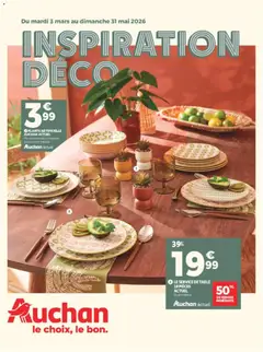 Auchan - Prévisualisation de Auchan - Inspiration déco valide à partir de 03.03.2026