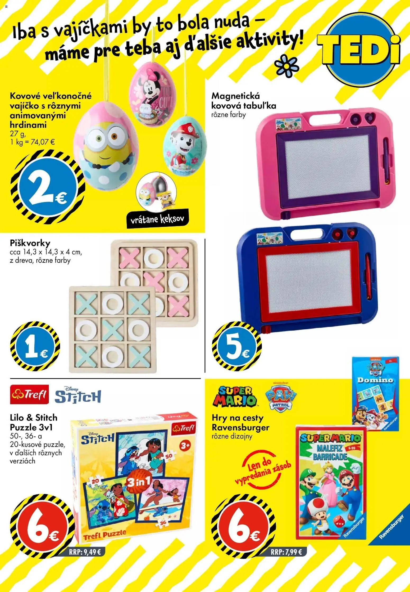 Nové TEDi akcie – leták je platný od 13.03.2026 | Strana: 24 | Produkty: Puzzle