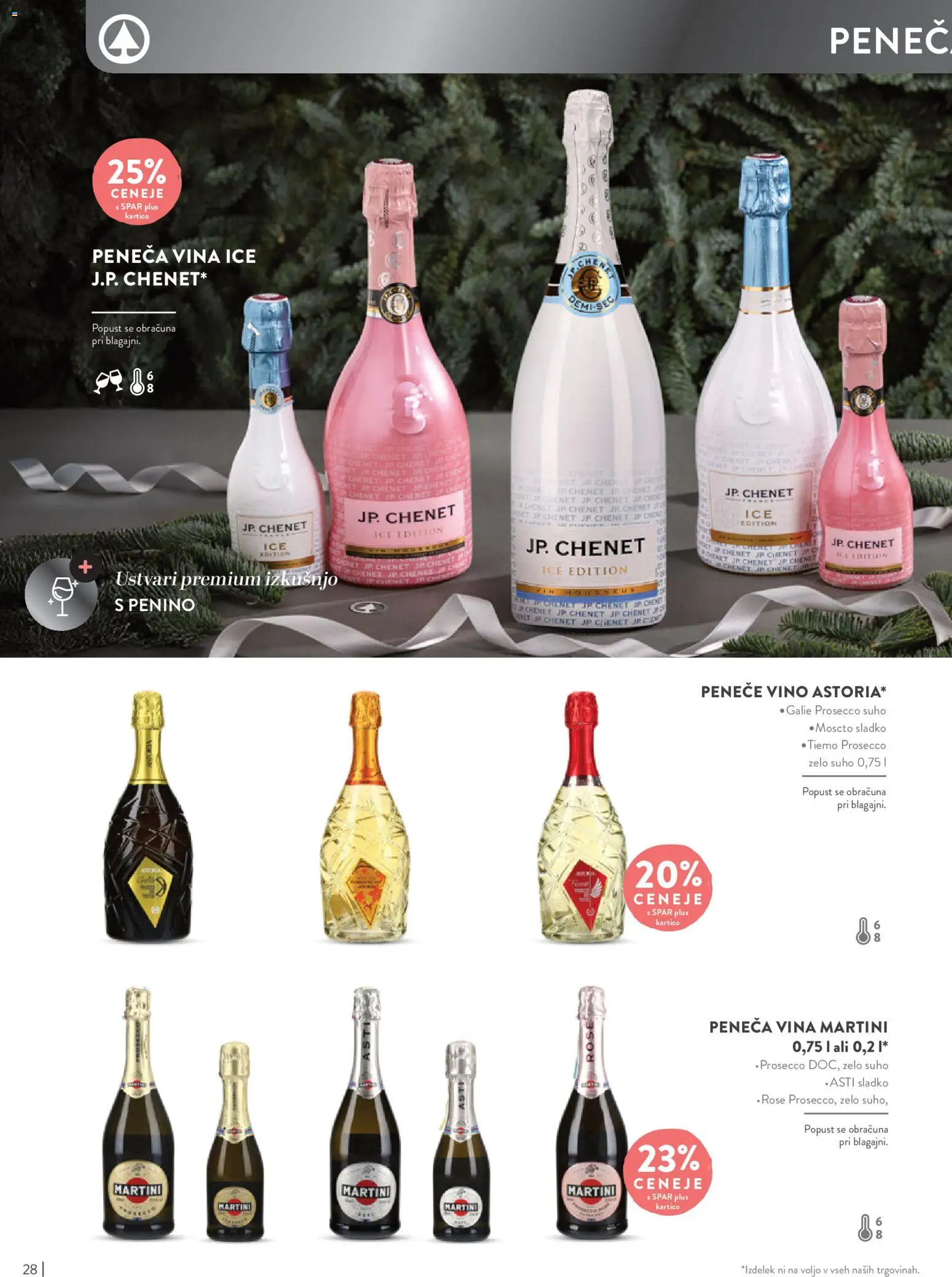 Novi Spar katalog ponudbe – veljaven od 05.11.2025 | Stran: 28 | Izdelki: Vino