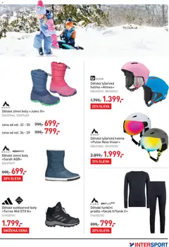 Náhled letáku Intersport leták od 12.11.2025 | Strana: 7 | Produkty: Helma, Lyžařská helma, Dětské zimní boty, Boty