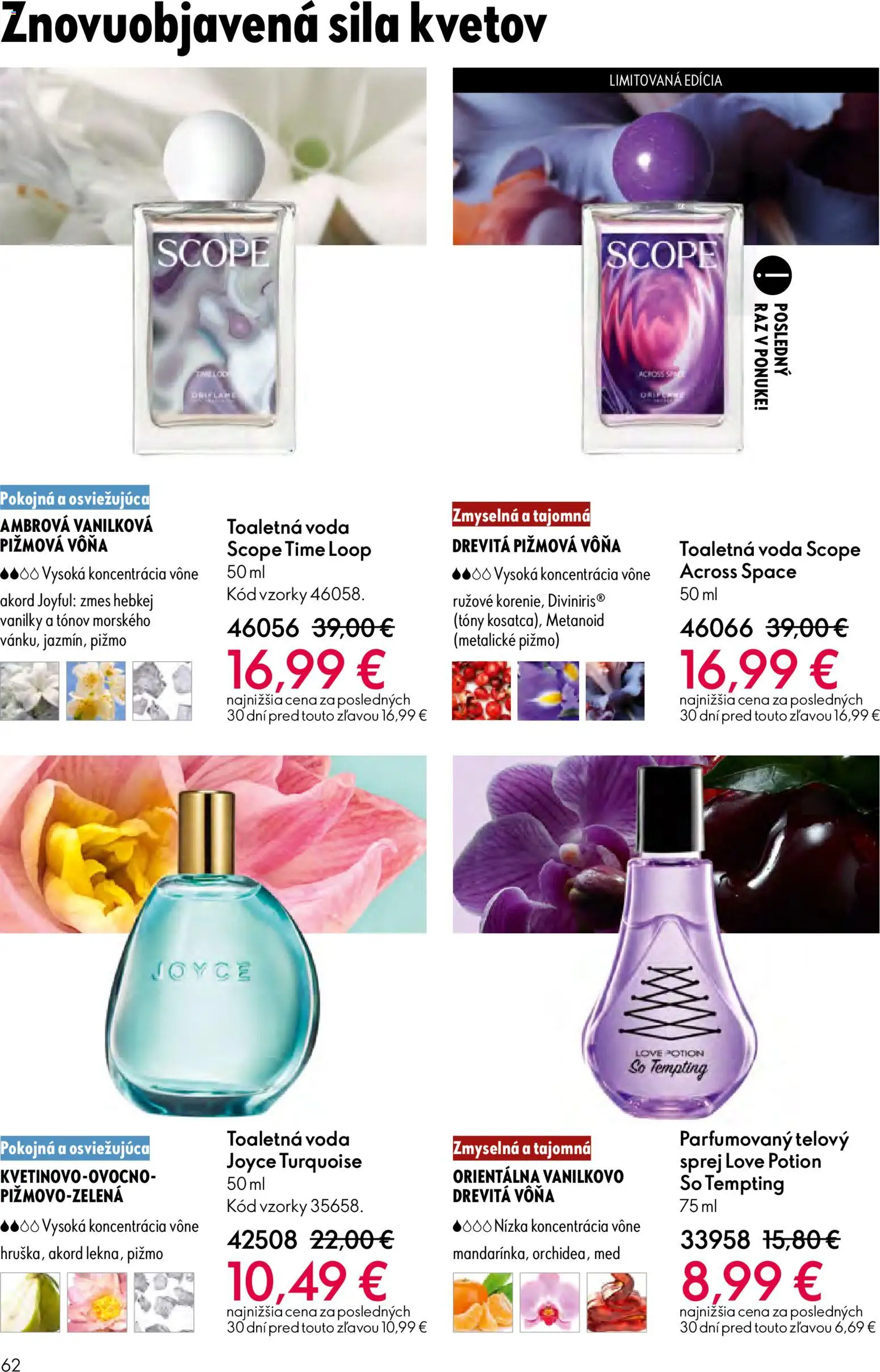 Nové Oriflame akcie – leták je platný od 22.10.2025 | Strana: 62