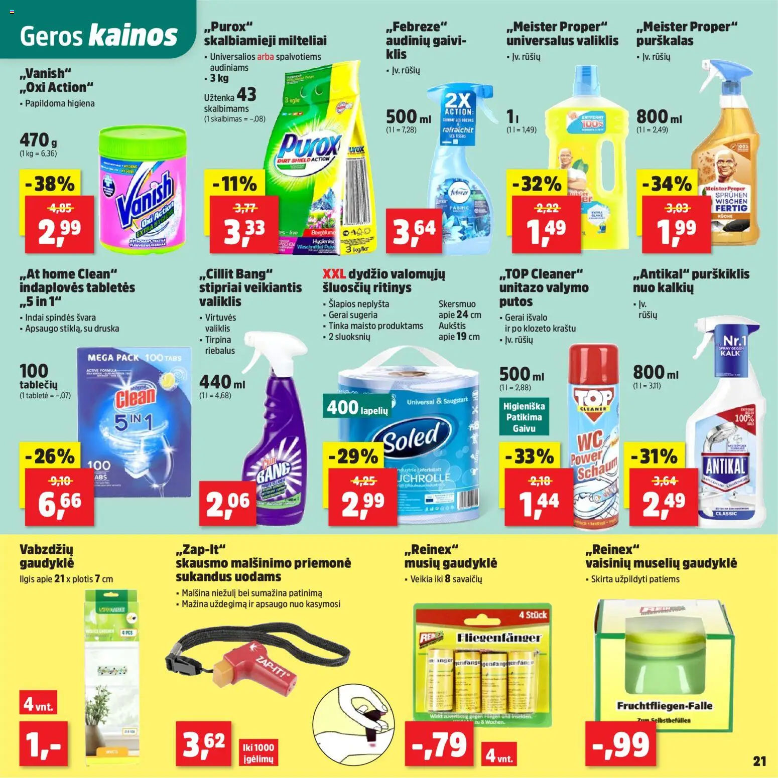 Thomas Philipps akcijos nuo 27.04.2026 | Puslapis: 21 | Prekių: Indai, Druska