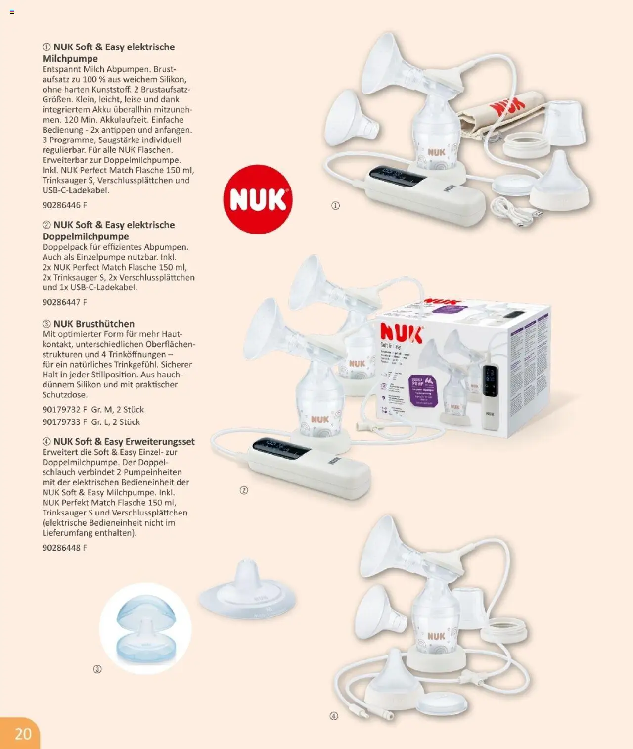 Vedes - Babykatalog - gültig ab dem 01.07.2025 | Seite: 20 | Produkte: Milch