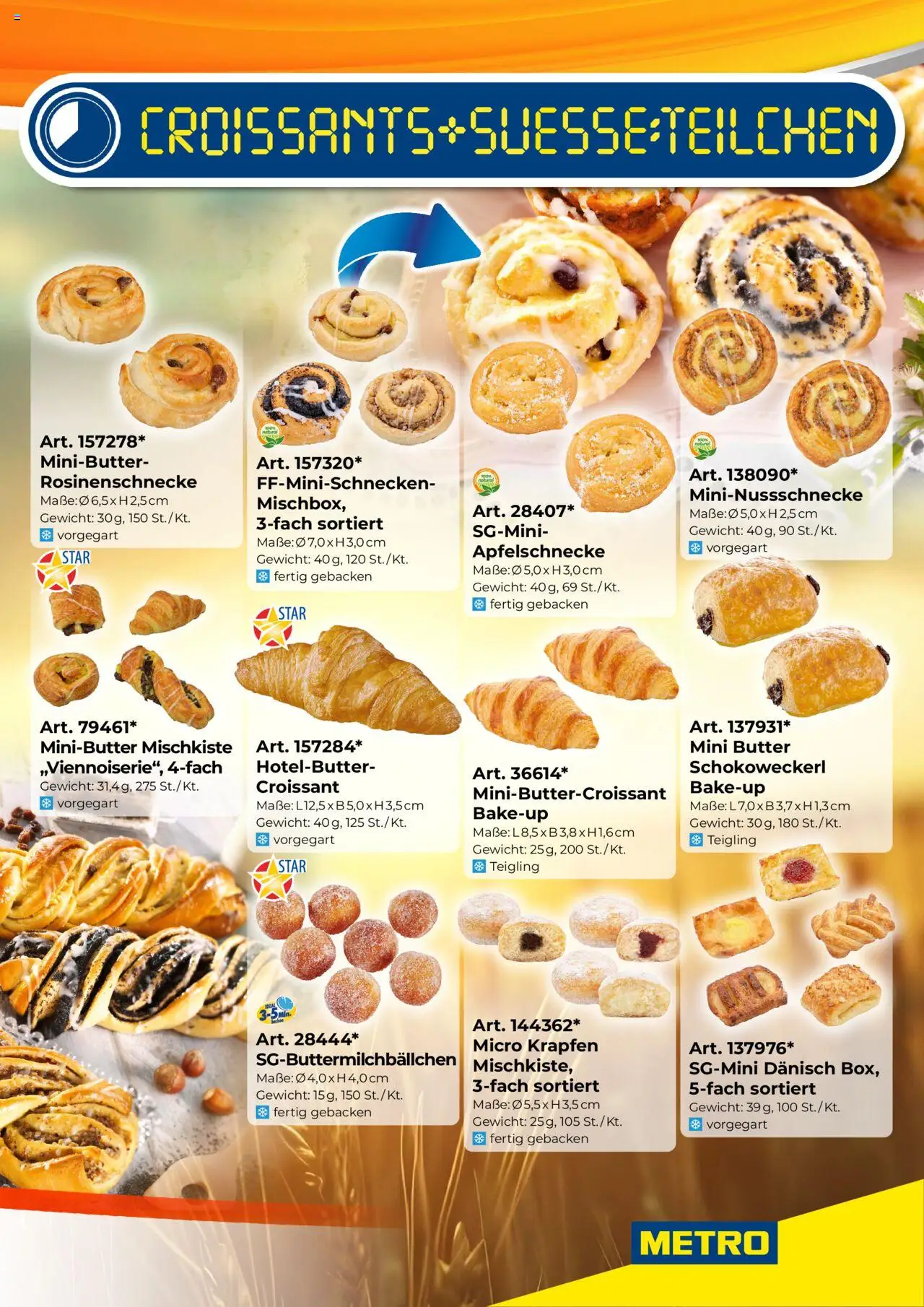 Metro angebote EDNA Frühstück gültig ab 09.08.2025 | Seite: 7 | Produkte: Gewicht, Butter