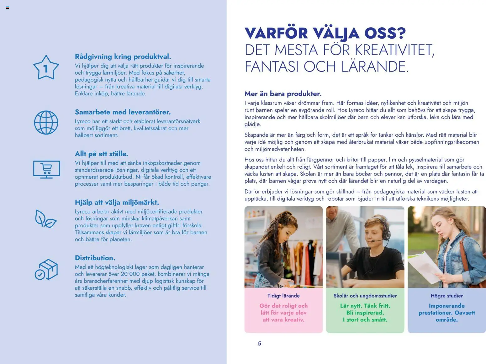 Lyreco reklamblad aktuell från 13.04.2026 | Sida: 5 | Produkter: Lim