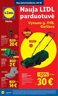 LIDL leidinys galioja nuo 16.04.2026