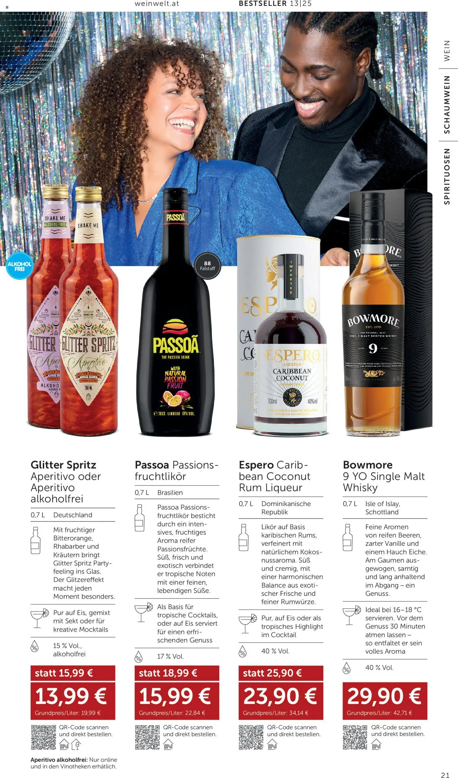 Interspar Wein Welt gültig ab 11.12.2025 | Seite: 21 | Produkte: Eis, Wein