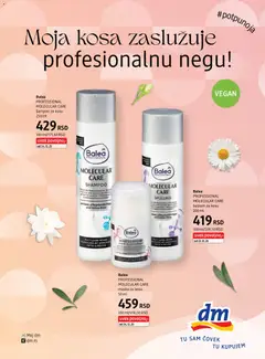DM Drogerie active Beauty  - pregled DM Drogerie kataloga - važi od 19.02.2026 | Strana: 57 | Proizvode: Protein, Šampon, Balzam, Maska za kosu