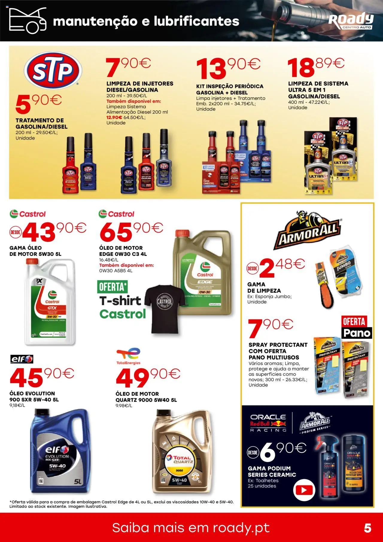 Roady folheto │ válido de 07.08.2025 | Página: 5 | Produtos: Esponja, Óleo