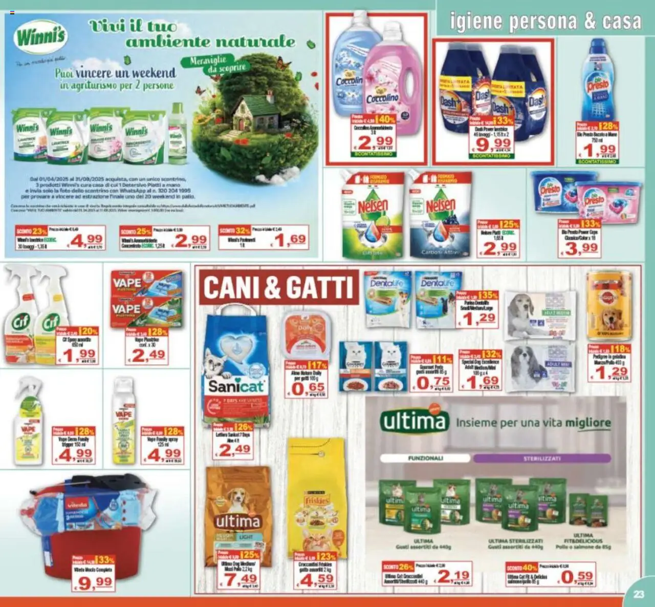 Volantino CTS del 25.07.2025 | Pagina: 23 | Prodotti: Pollo, Salmone
