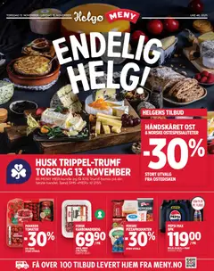 Forhåndsvisning av Meny - Torsdag Helgo gyldig fra 13.11.2025