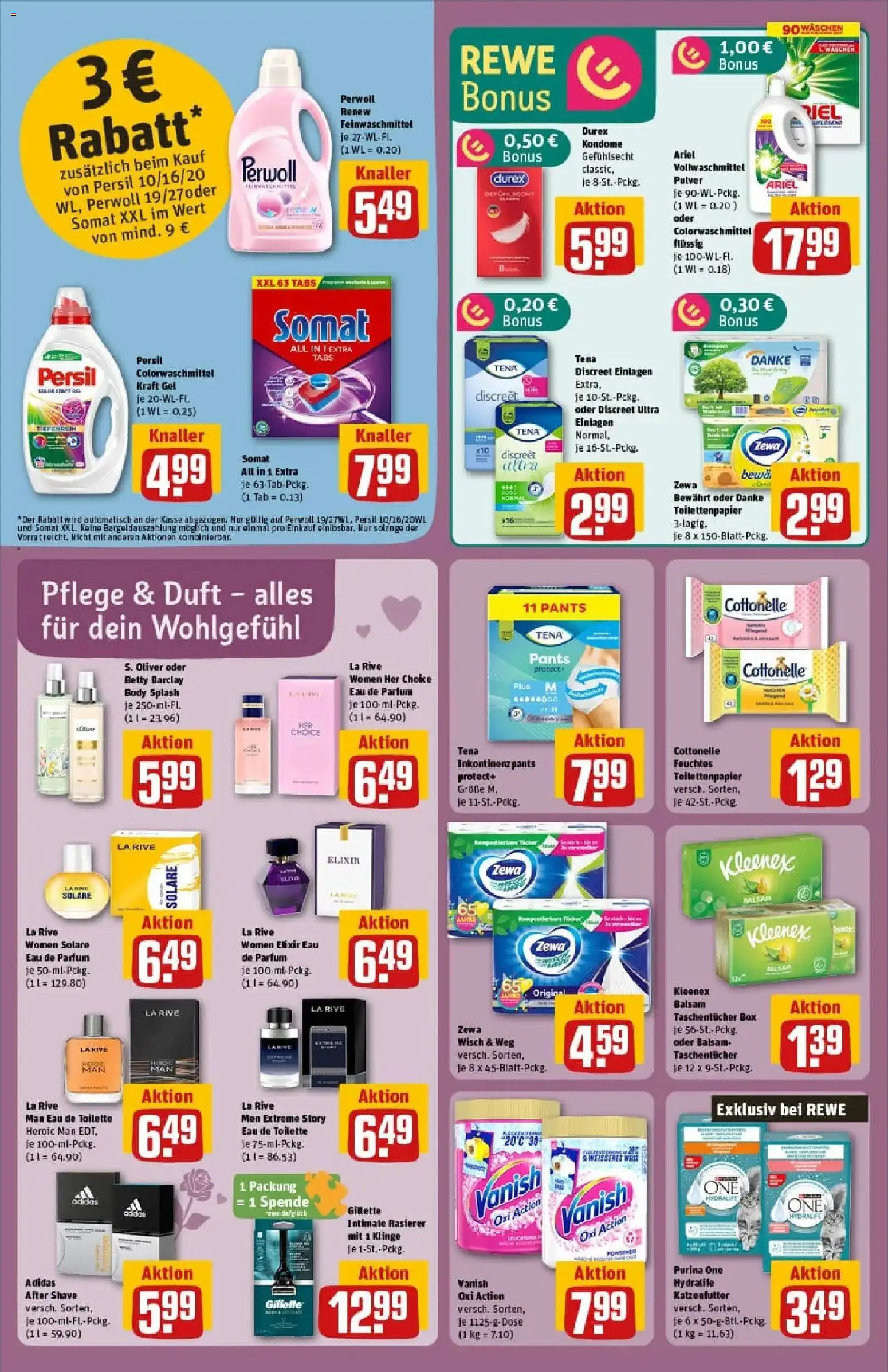 Rewe prospekt Herne	 – gültig ab 10.11.2025 | Seite: 28 | Produkte: Box, Eau de Toilette, Toilettenpapier, Feuchtes Toilettenpapier