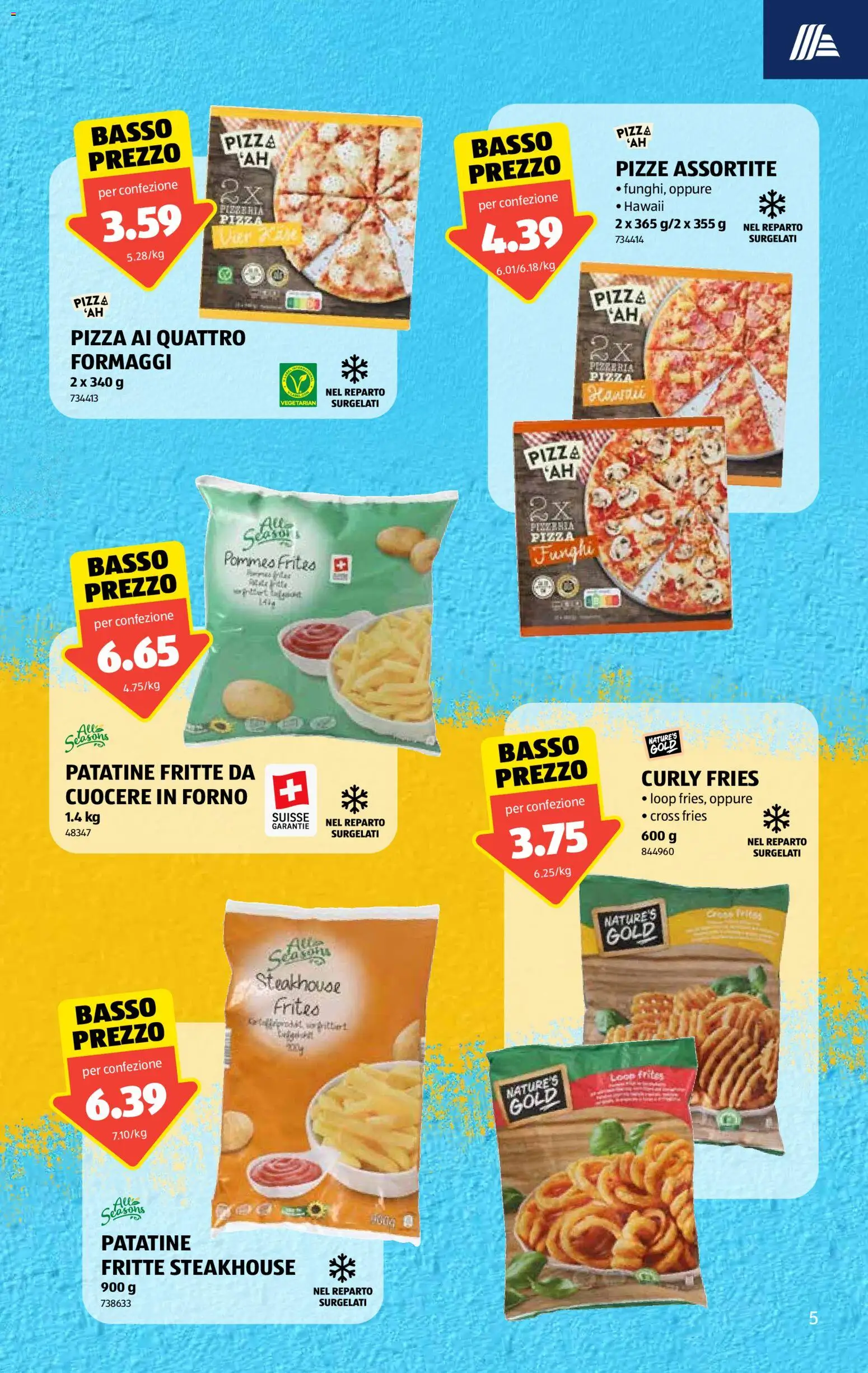 Aldi aktionen IT – gültig ab 09.04.2026 | Seite: 5 | Produkte: Baguette, Miele