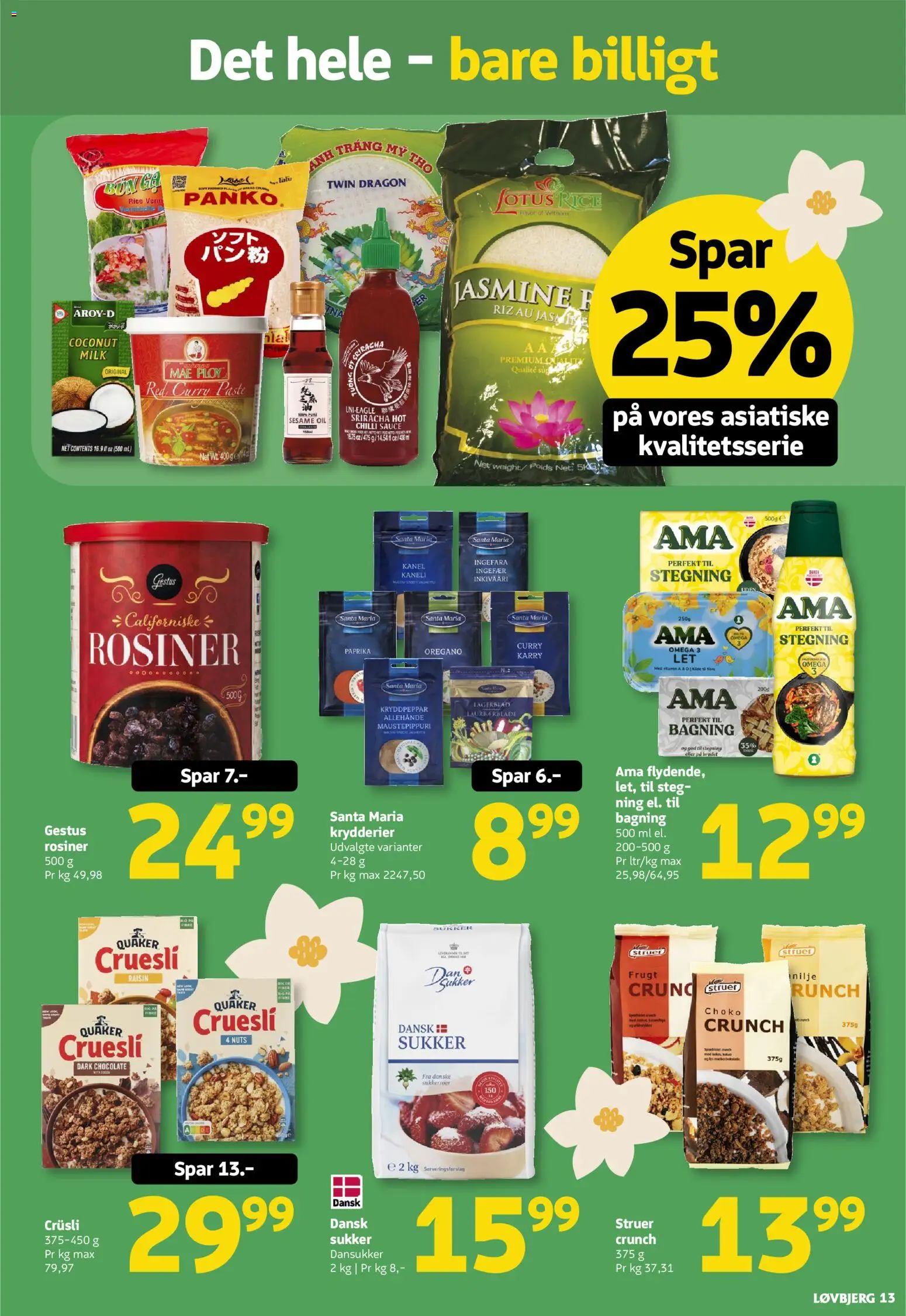 Løvbjerg tilbudsavis – gyldig fra 24.04.2026 | Side: 13 | Produkter: Kanel, Chilli, Oregano, Paprika