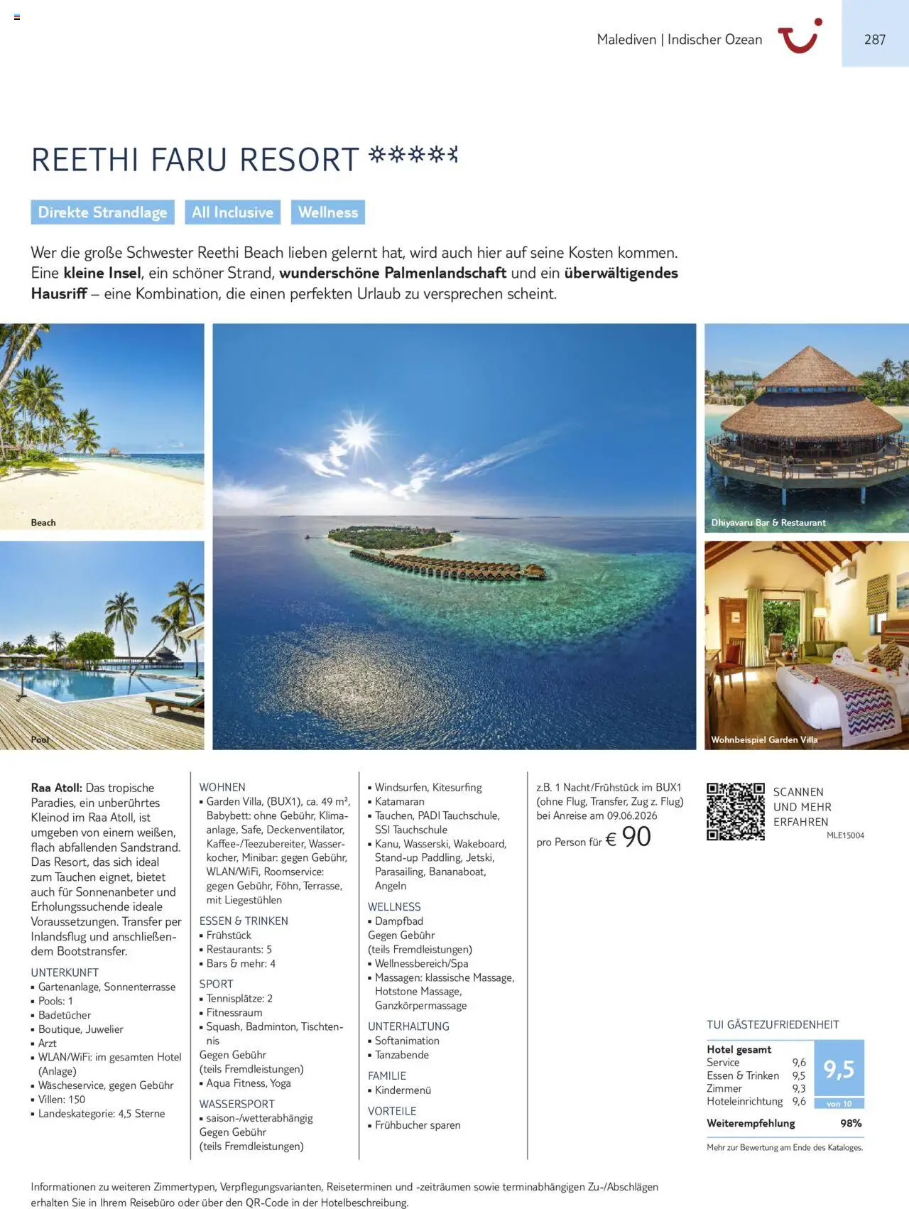 Aida - Asien, Afrika, Orient & Indischer Ozean 2025/26 – gültig ab 01.11.2025 | Seite: 287 | Produkte: Babybett, Wasser
