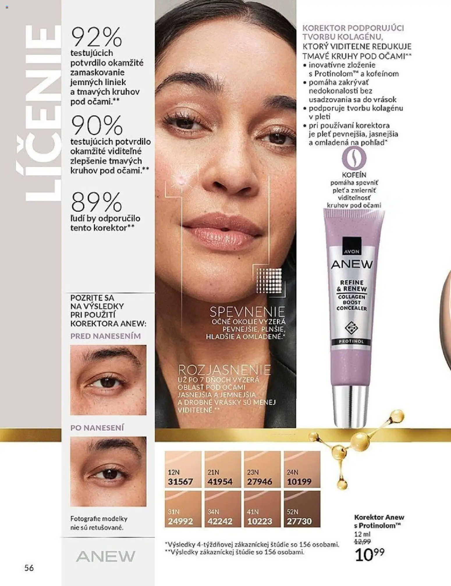 Nové Avon akcie – leták je platný od 01.11.2025 | Strana: 56 | Produkty: Korektor