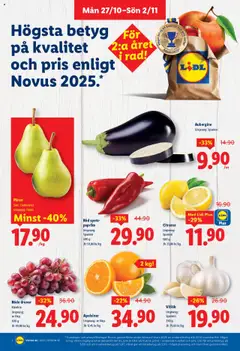 Lidl - erbjudanden - Förhandsvisning av reklamblad från butik Lidl aktuell från 27.10.2025 | Sida: 2