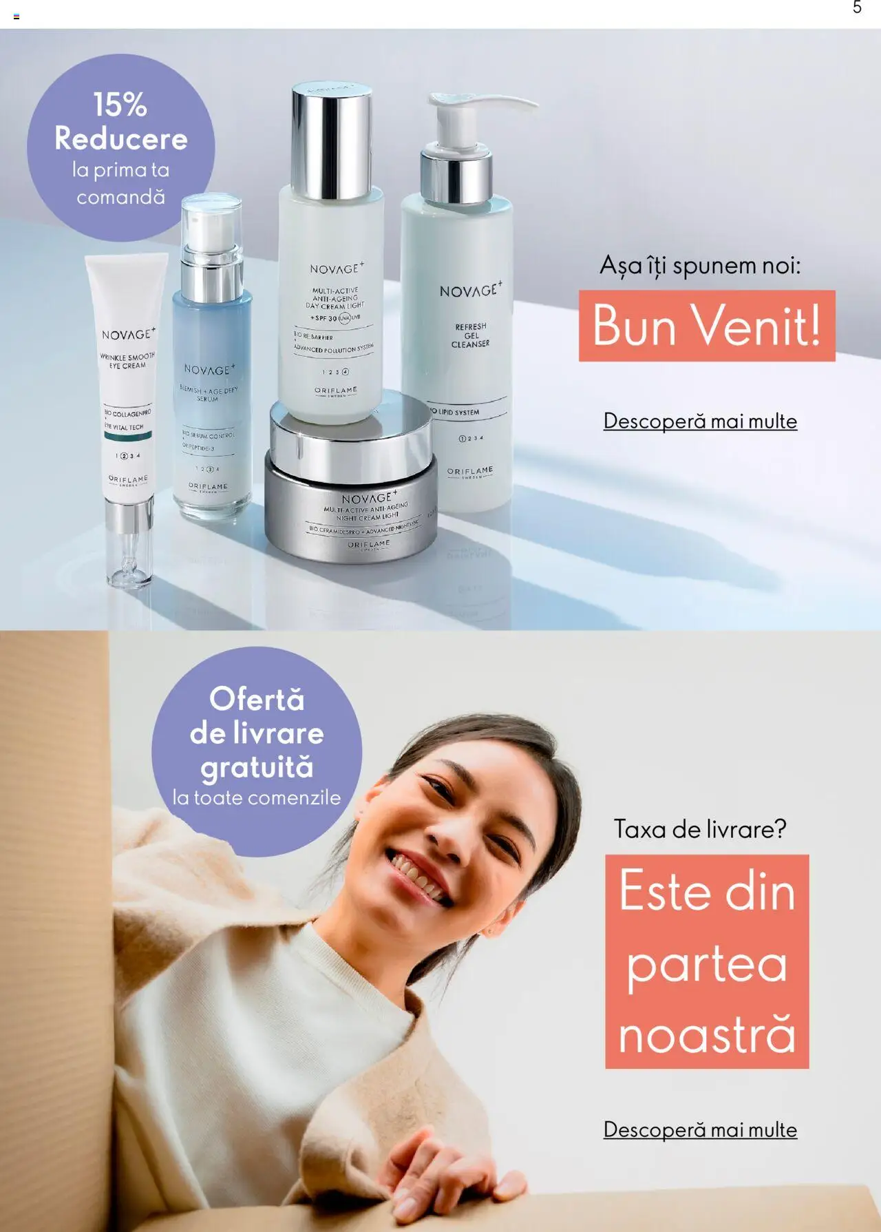 Noul catalog Oriflame – valabil de la 09.07.2024 | Pagină: 5 | Produse: Serum