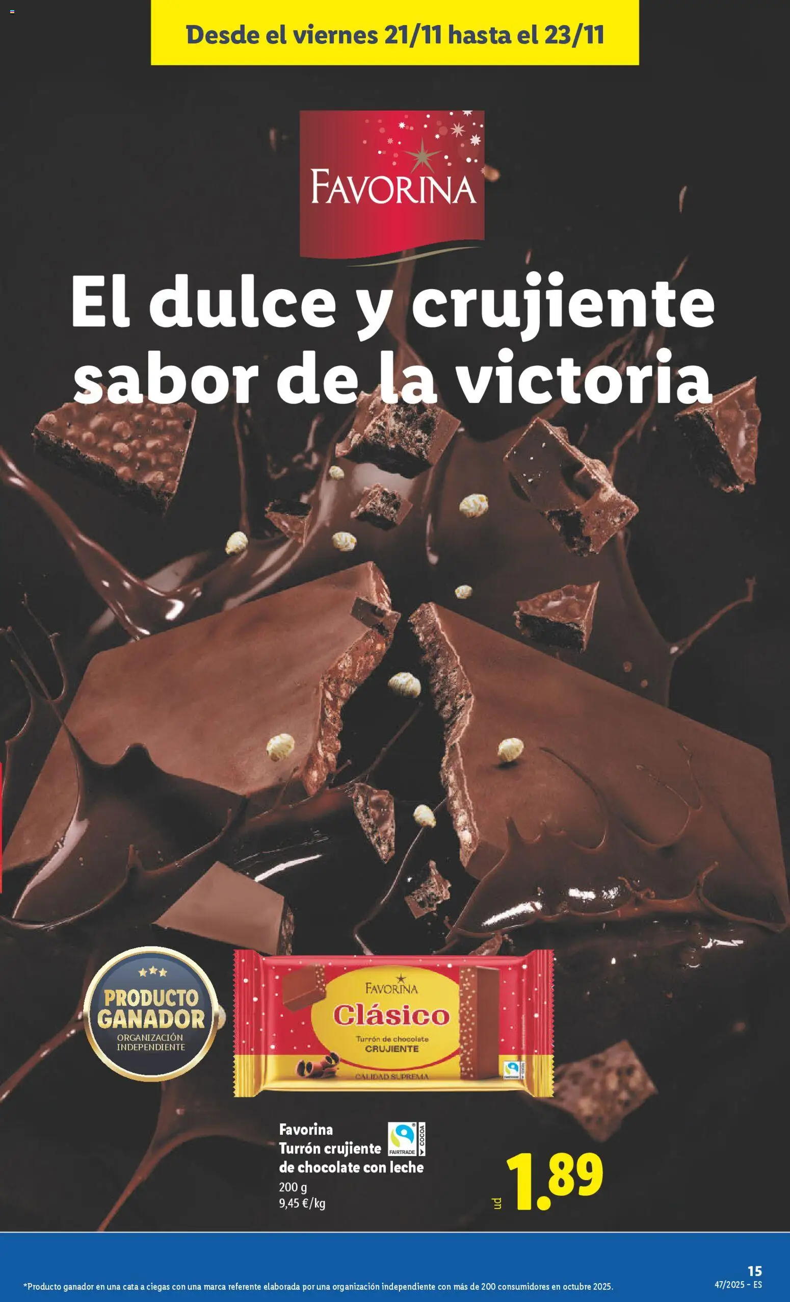 Lidl folleto │ válido desde el 17.11.2025 | Página: 49 | Productos: Leche, Chocolate, Chocolate con leche