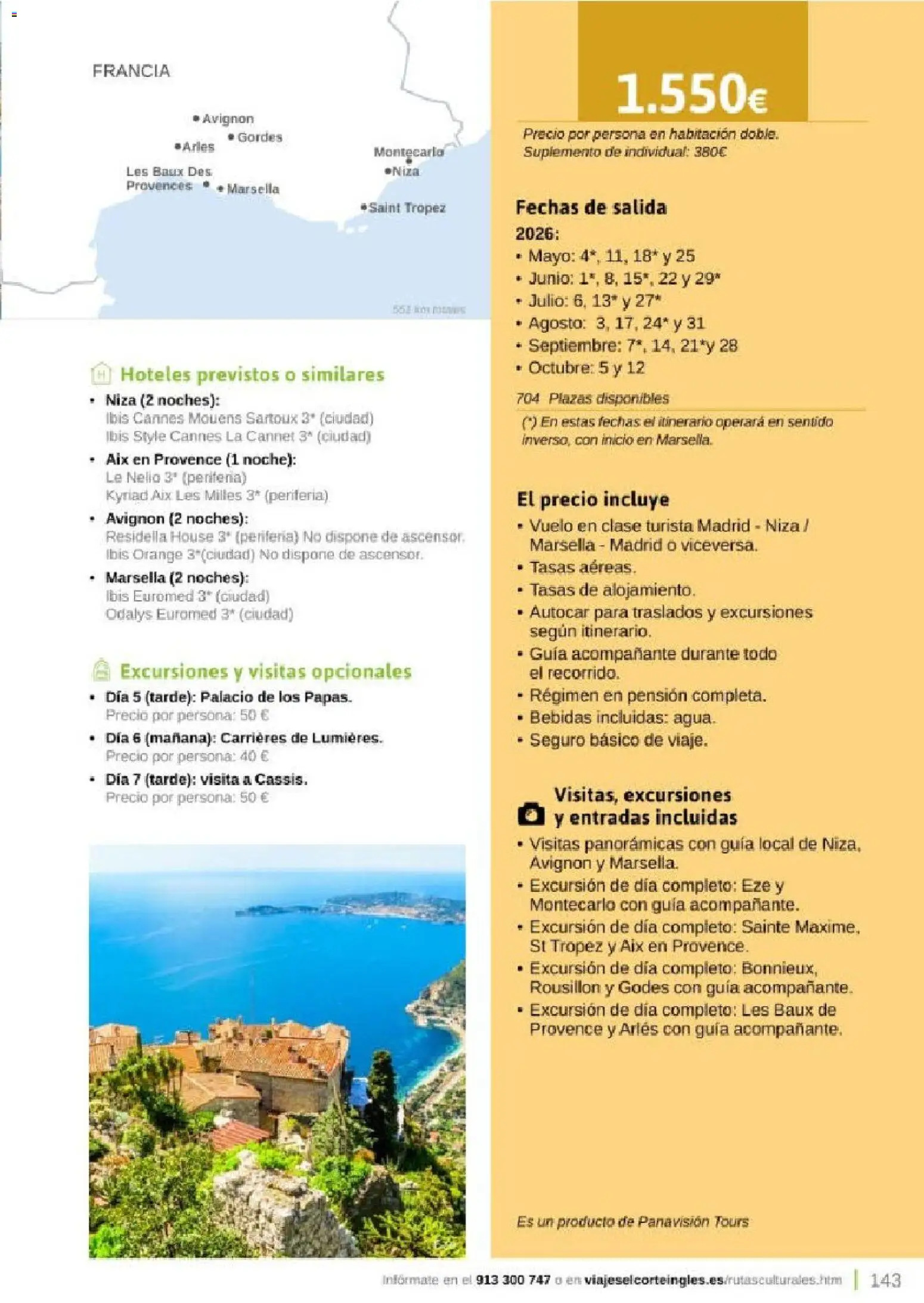 Viajes El Corte Inglés Rutas Culturales de la Comunidad de Madrid │ válido desde el 01.04.2026 | Página: 143