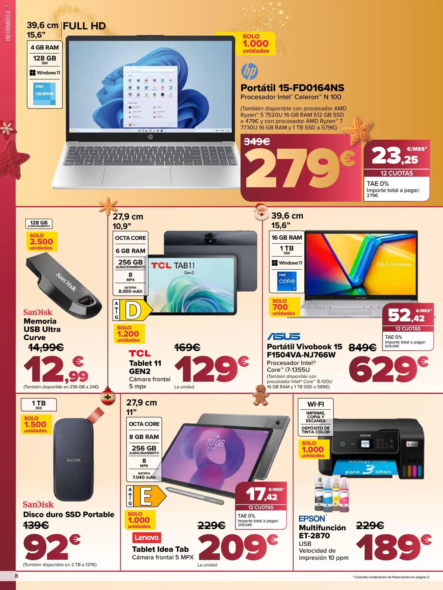 Carrefour folleto │ válido desde el 19.12.2025 | Página: 8