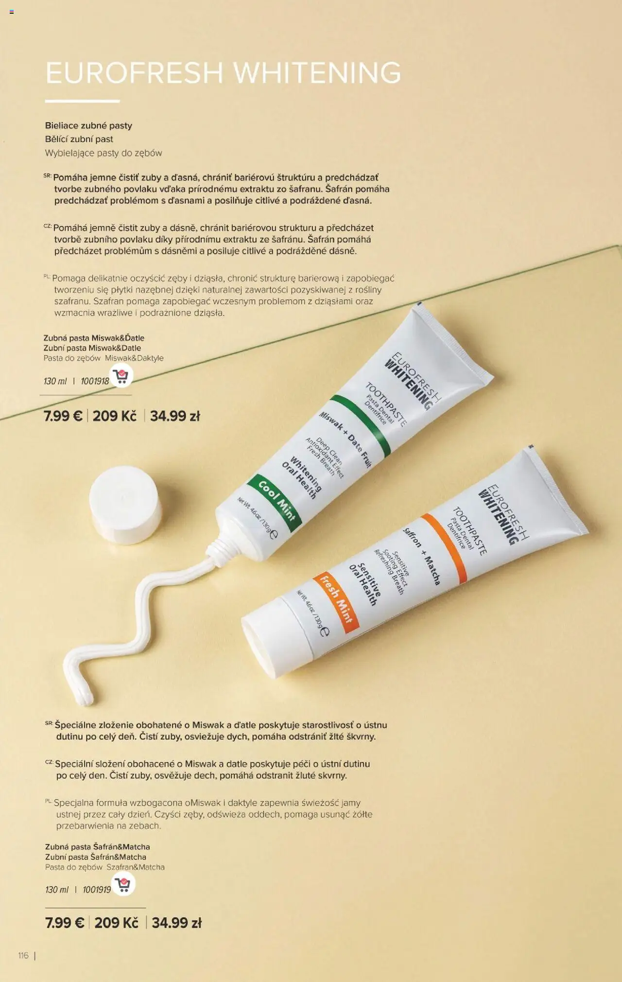 Nové Farmasi akcie – leták je platný od 24.09.2025 | Strana: 116 | Produkty: Zubná pasta