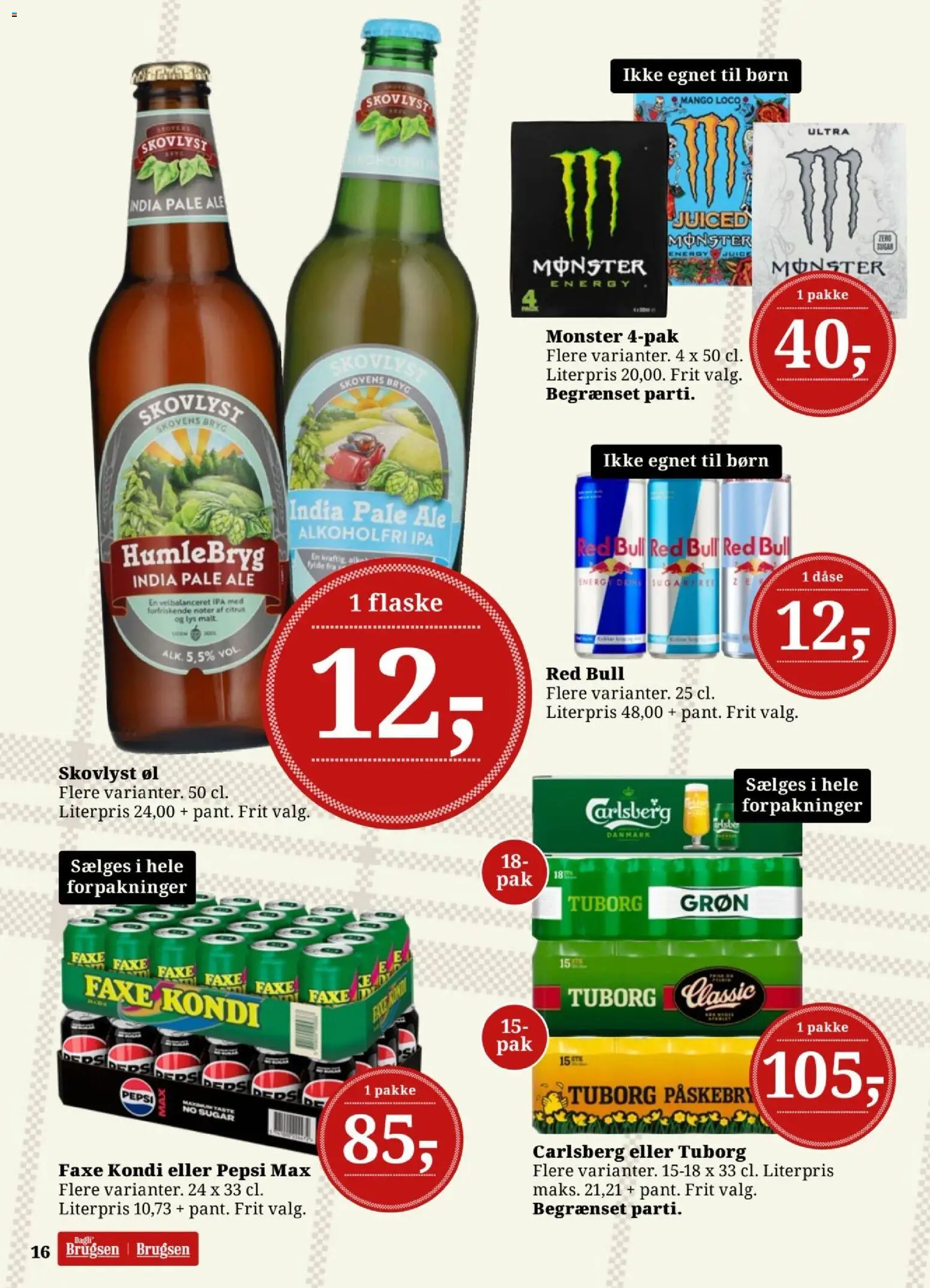Dagli'Brugsen tilbudsavis – gyldig fra 13.02.2026 | Side: 17 | Produkter: Mango, Øl, Faxe Kondi, Pepsi Max