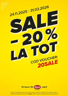 Ofertele Hervis valabile de la 24.11.2025