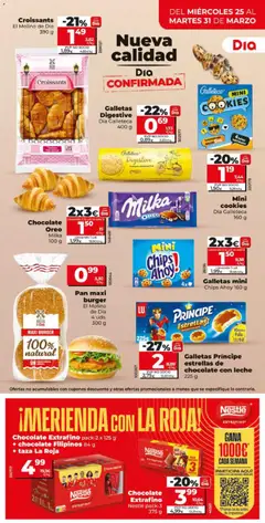 Vista previa Chocolate Oreo Milka, Chocolate Oreo, 100 g válido desde el 25.03.2026 | Página: 9 | Productos: Chocolate, Té, Galletas, Chocolate con leche