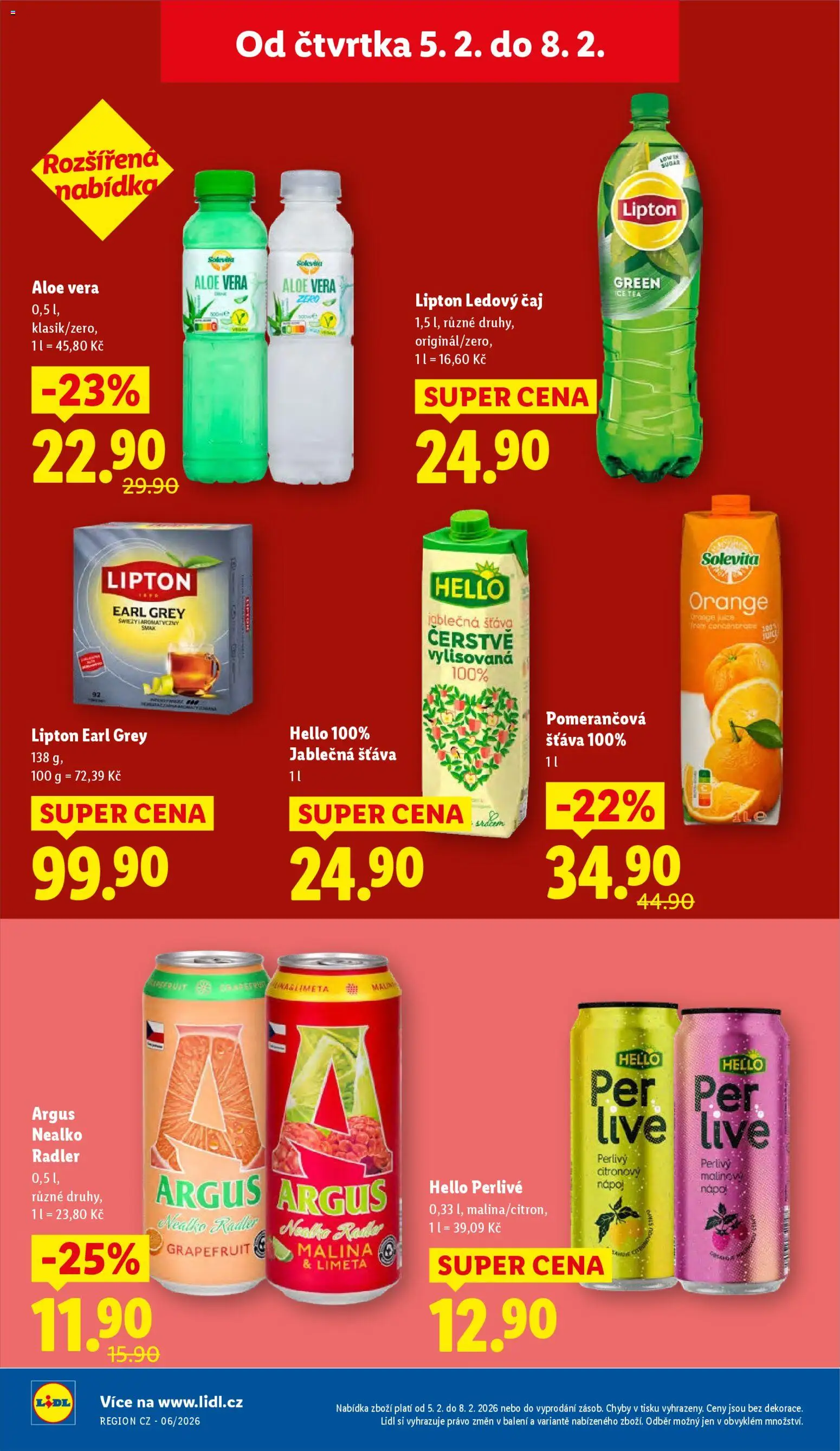 Lidl leták od 05.02.2026 | Strana: 26 | Produkty: Čaj, Argus, Apple, Ledový čaj