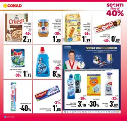 Anteprima del volantino FLAUTI MULINO BIANCO cioccolato/latte/stracciatella, Chocolate/milk/stracciatella flutes, 8 pieces - 280 g valido a partire dal 01.12.2025 | Pagina: 5 | Prodotti: Cioccolato, Ammorbidente, Biscotti, Stracciatella