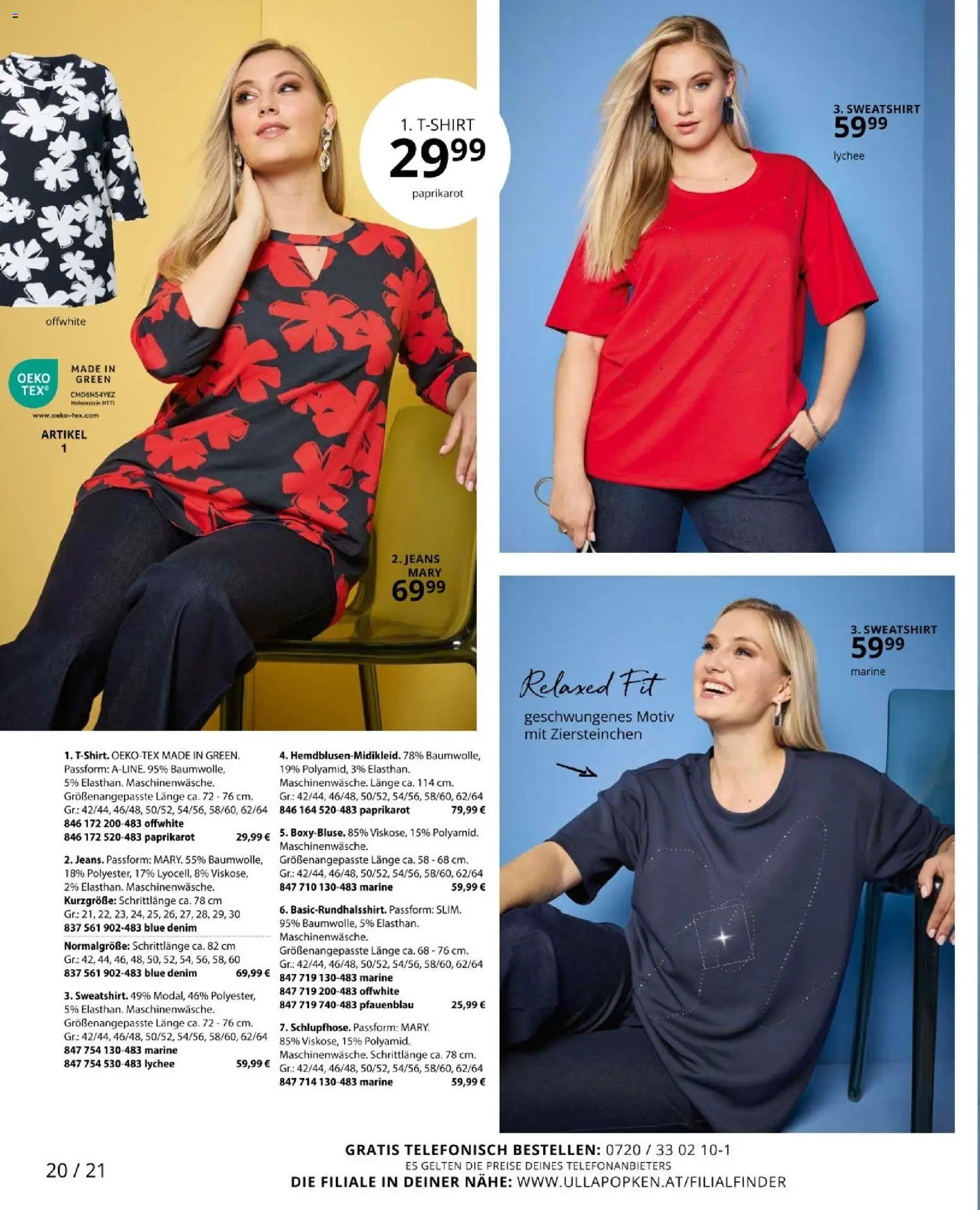 Ulla Popken akciós ujság - amely érvényes a következő dátumtól: 01.03.2026 | Oldal: 20