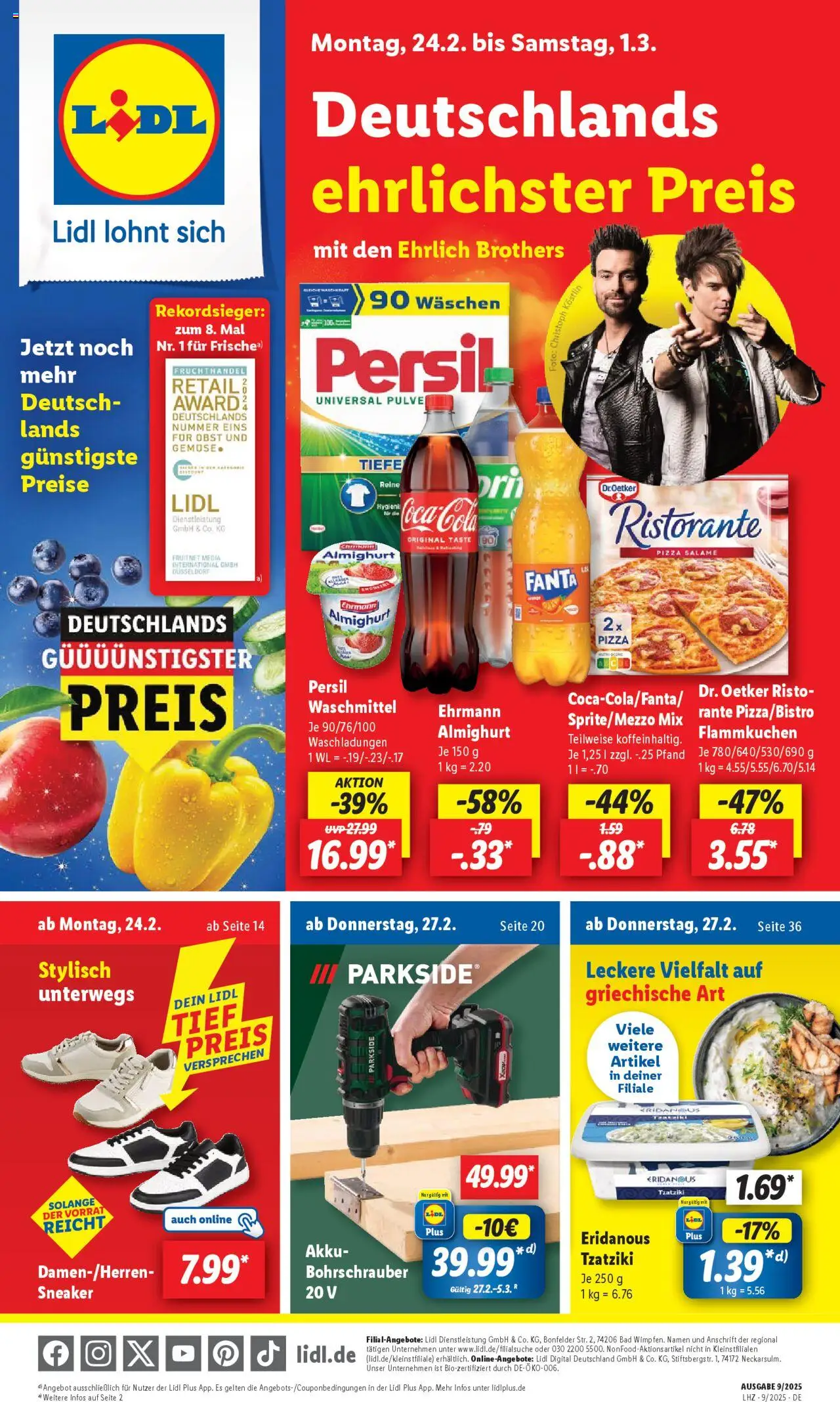 Lidl Berlin, Brandenburg (ab 24.02.2025) » Angebote online