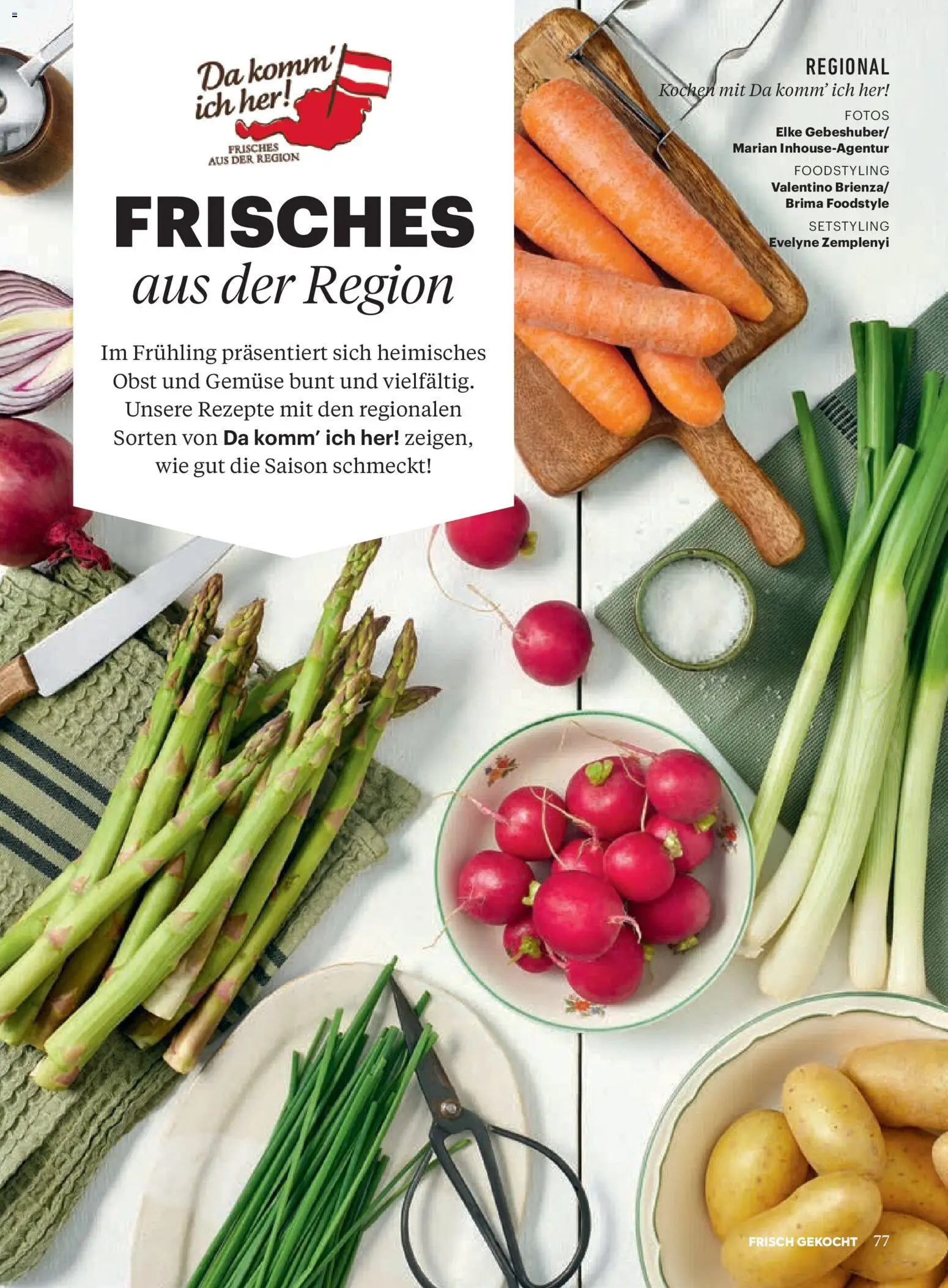 Billa Frisch Gekocht gültig ab 01.05.2026 | Seite: 77 | Produkte: Gemüse, Obst